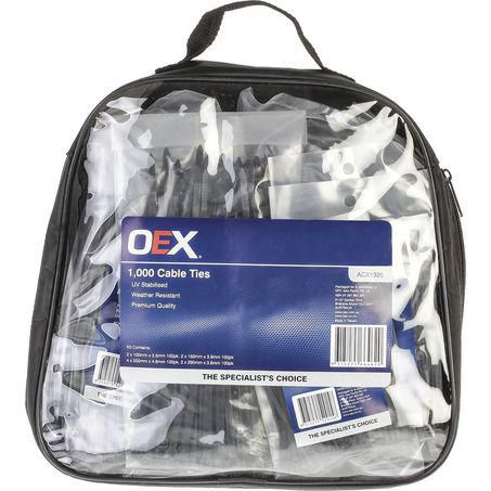 1000 Cable Tie Assortment Pack
