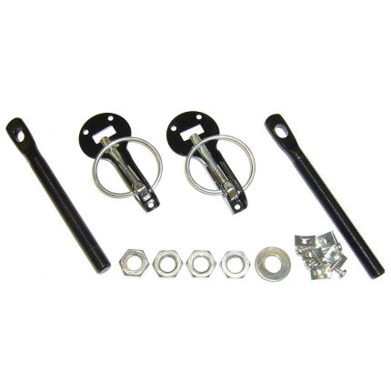 Bonnet pins - Aluminium kit