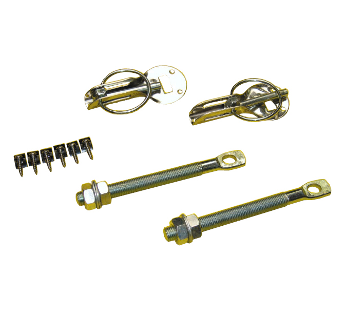 Bonnet pins - Stainless kit