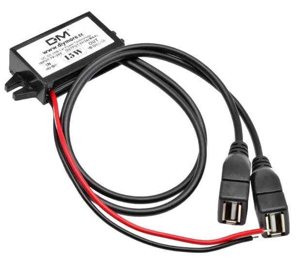 Dual 12V USB